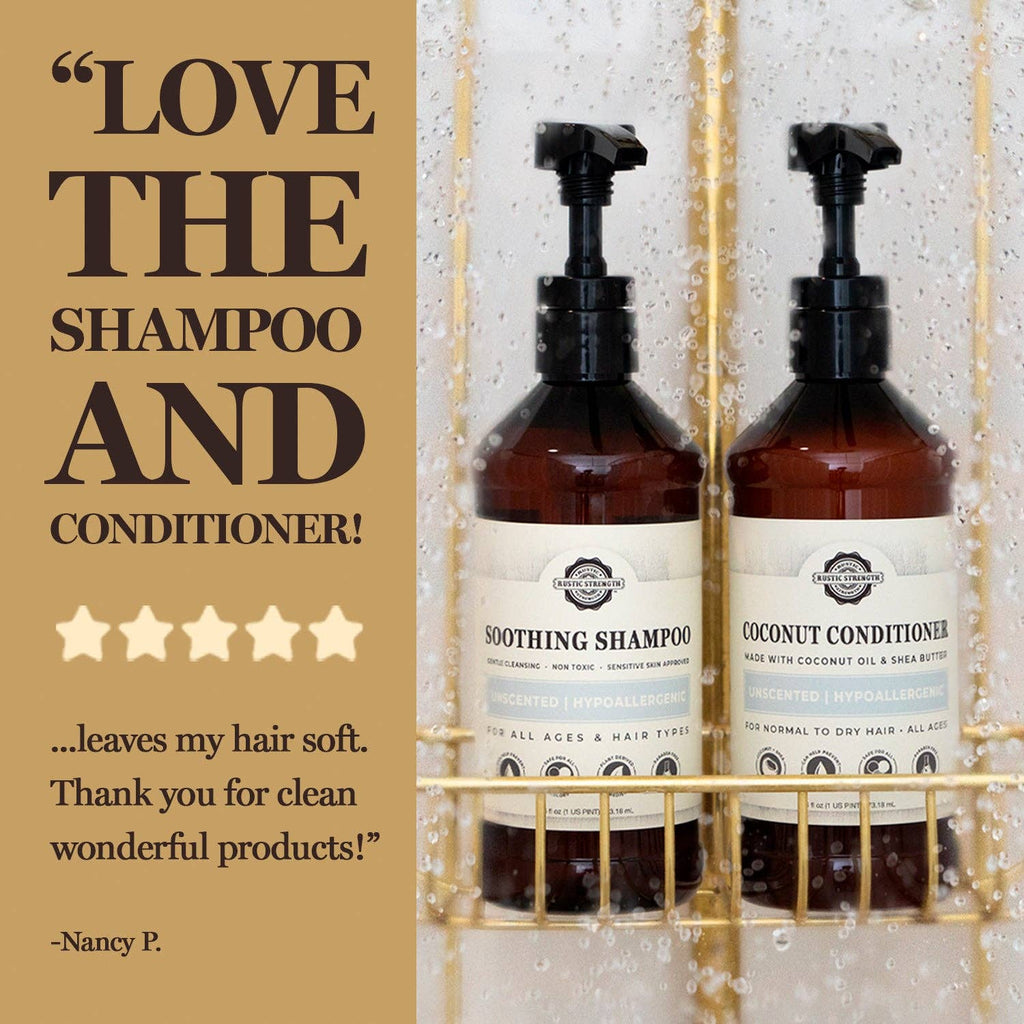 Conditioner - Our Popular Scents: Rosemary Mint / Gallon Plastic Jar