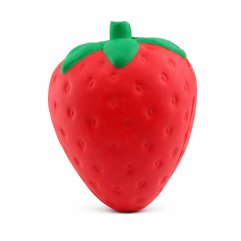 Large Strawberry Squishy Toy – Stress Toy