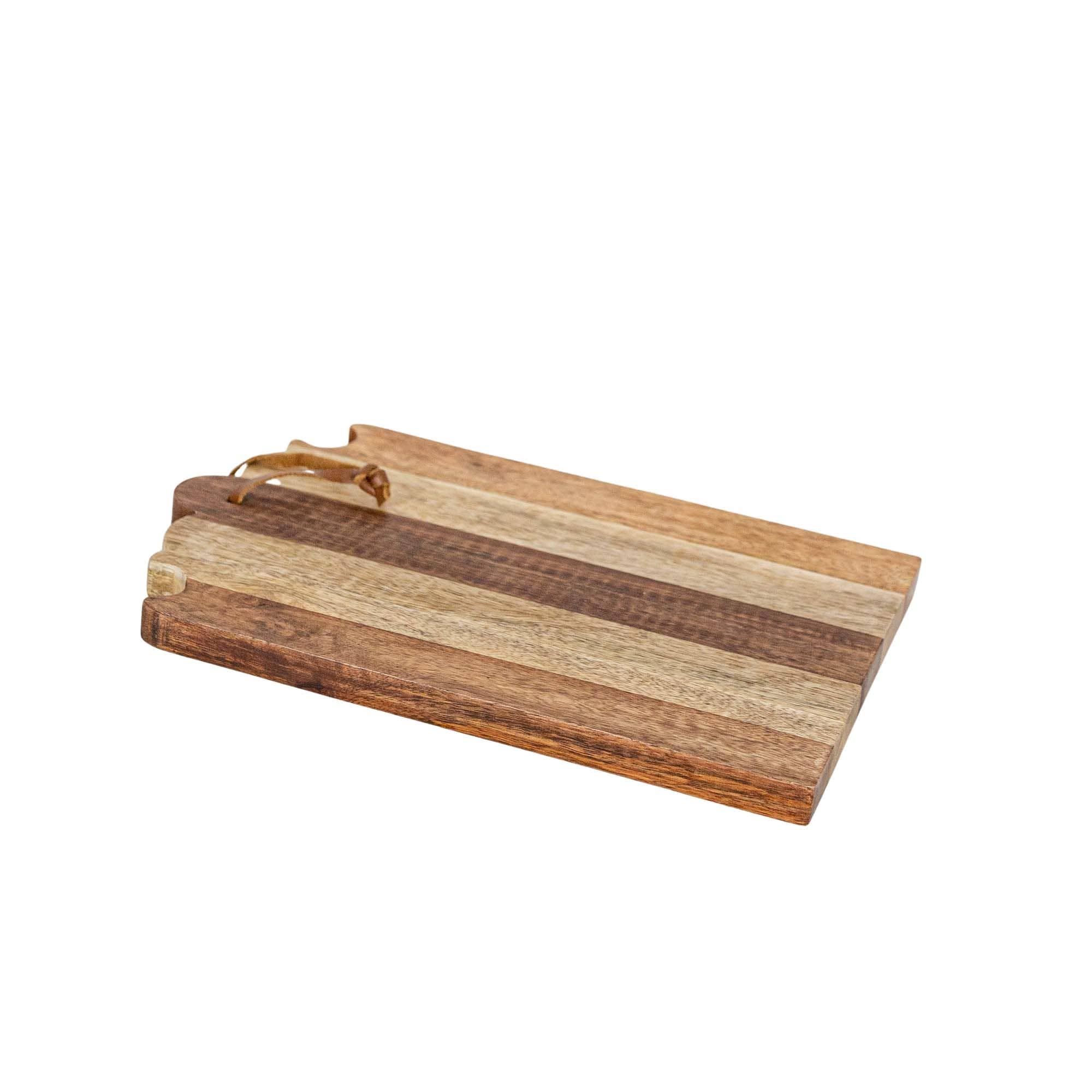 Florence Flourish Top Pieced Charcuterie Board Mango Wood
