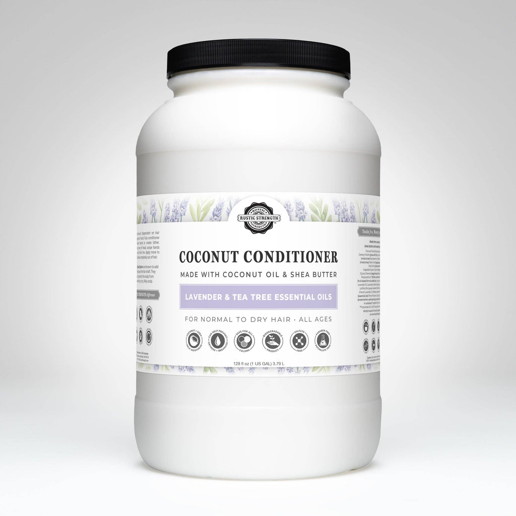 Conditioner - Our Popular Scents: Rosemary Mint / Gallon Plastic Jar