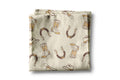 Retro Western Horse Boots Cowboy Hat Kitchen Towel Waffle