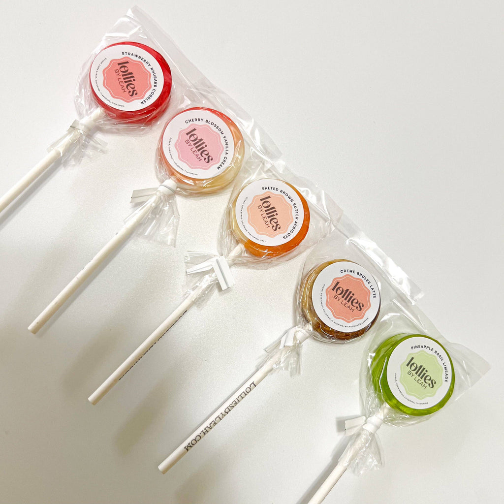 Cherry Blossom Vanilla Cream Lollipop