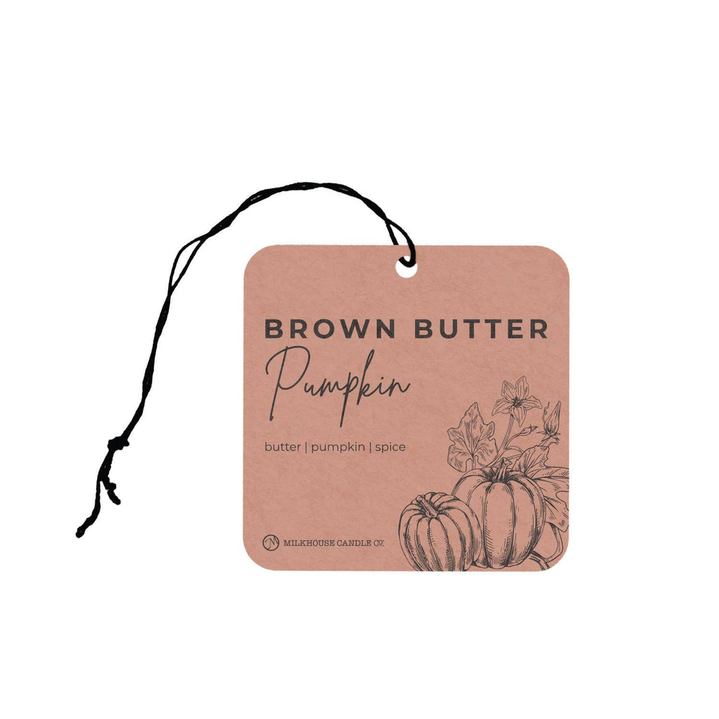 Car Freshener: Brown Butter Pumpkin | Limited Edition