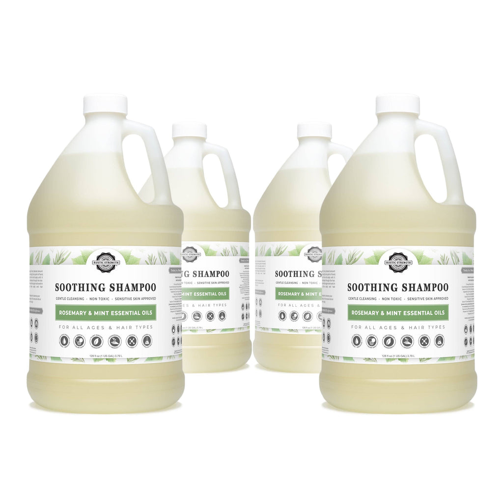 Shampoo - Our Popular Scents: Milk & Honey / Gallon Glass Jug