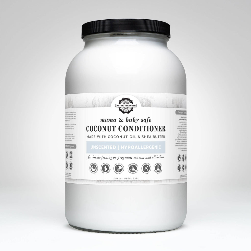 Conditioner - Our Popular Scents: Rosemary Mint / Gallon Plastic Jar