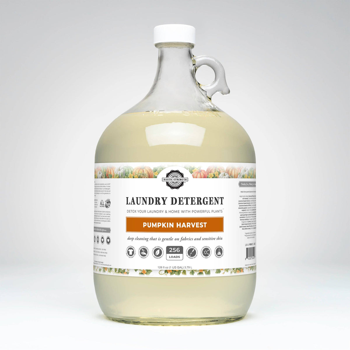 Laundry Detergent | Pumpkin Harvest: 1 Gallon Glass Jug