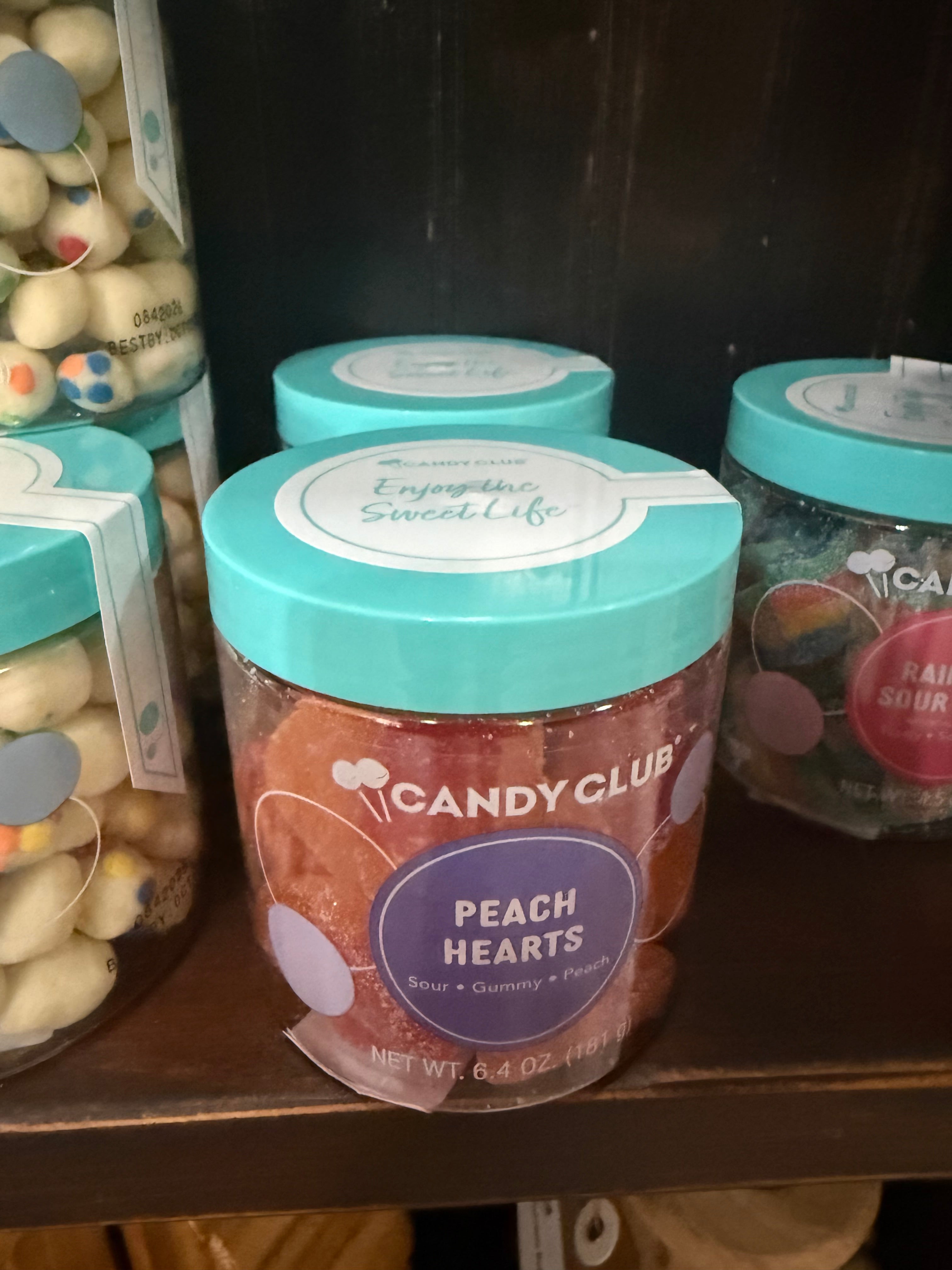 KJ peach hearts