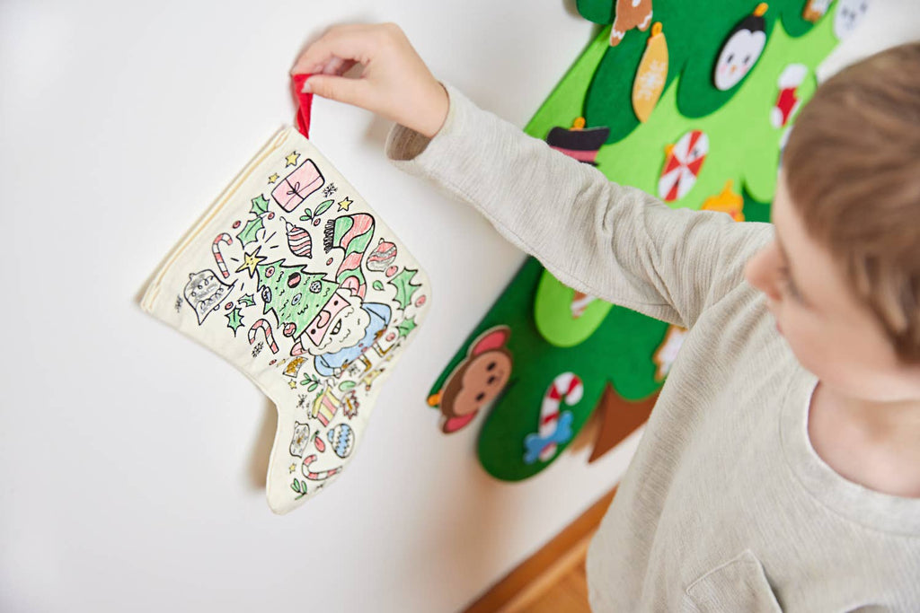 Color Your Own Holiday Stocking