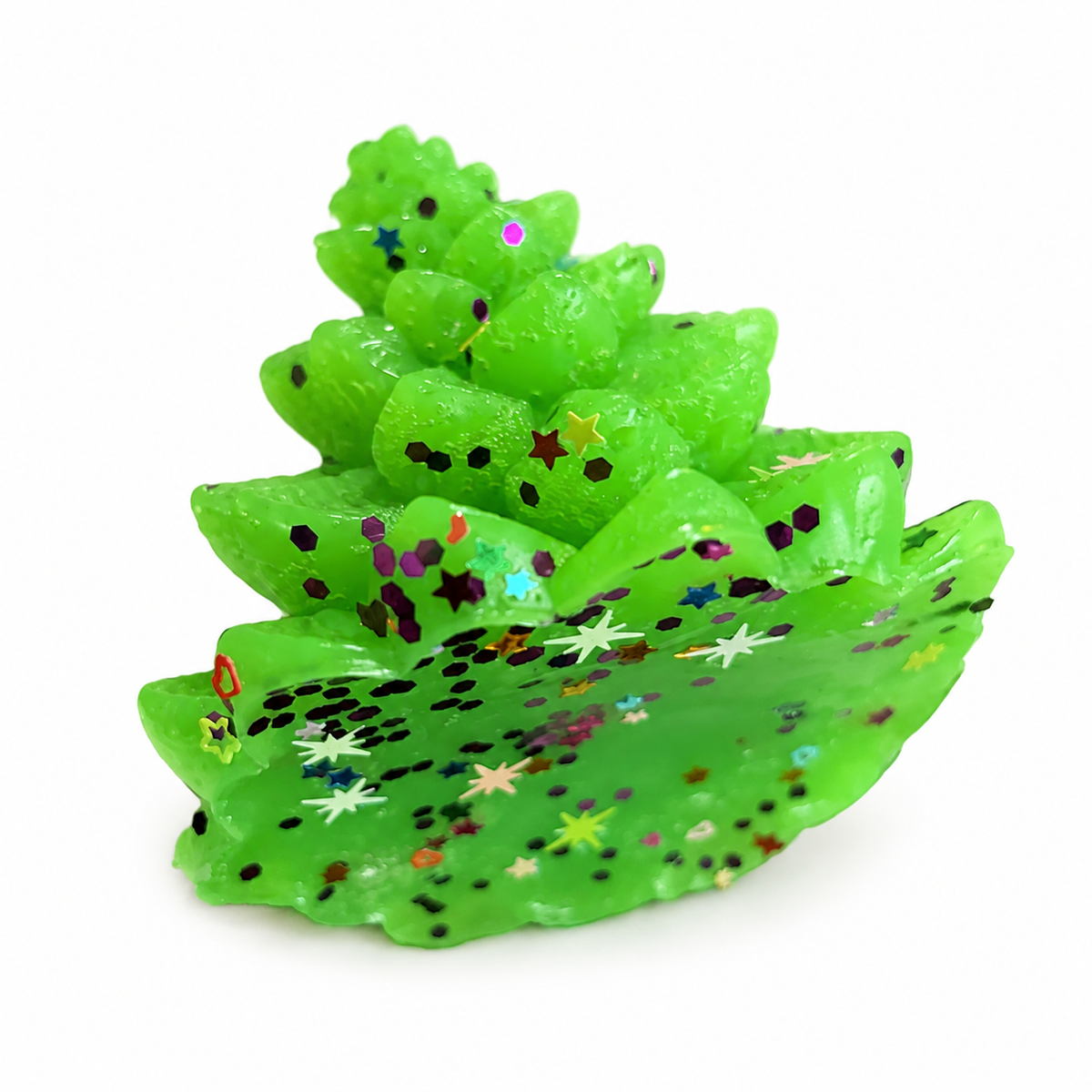 Glitter Christmas Tree Squishy – Slow-Rise Holiday Sensory Toy