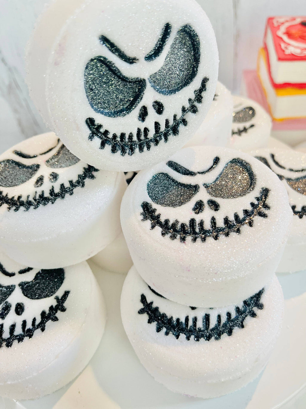 Bone Daddy Bath Bomb, Skull Bath Bomb, Halloween Bath Bomb