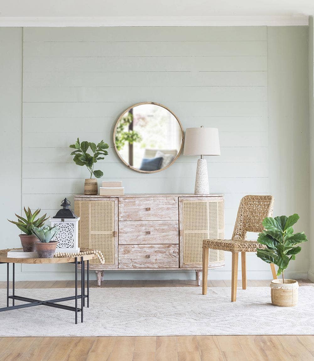 22x22x24"H Poted Fiddle Leaf Tree