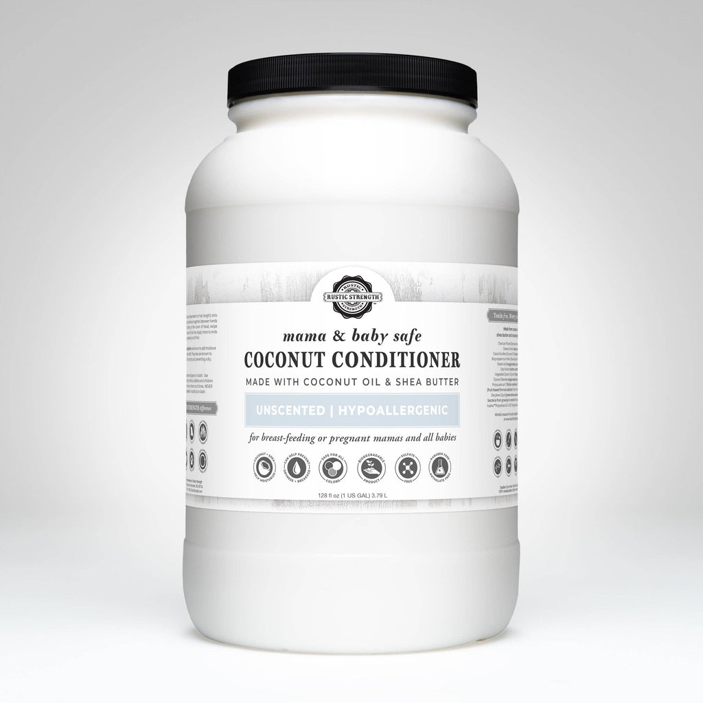 Conditioner - Our Popular Scents: Rosemary Mint / Gallon Plastic Jar