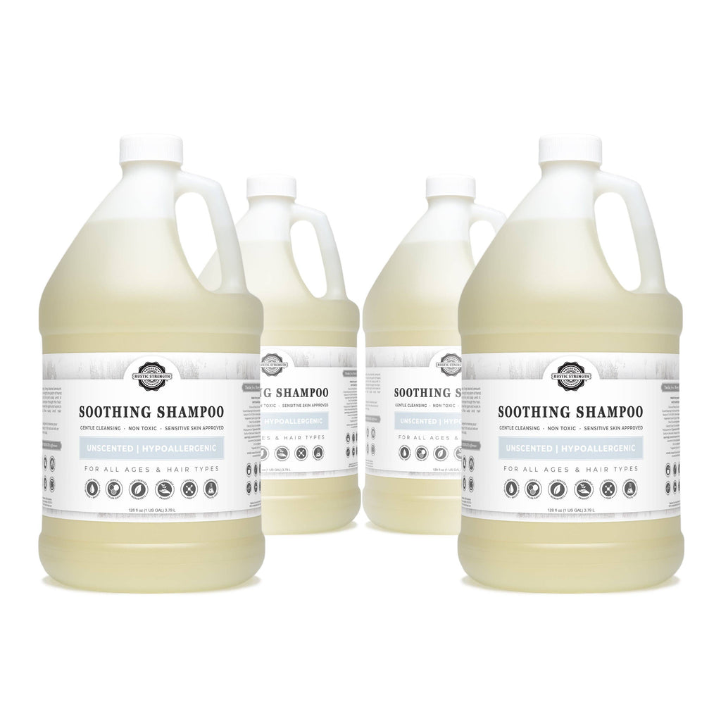 Shampoo - Our Popular Scents: Rosemary Mint / Gallon Glass Jug