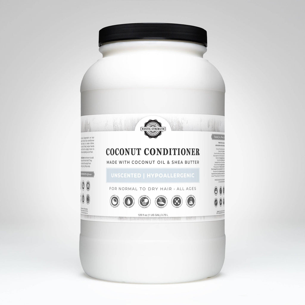Conditioner - Our Popular Scents: Rosemary Mint / Gallon Plastic Jar