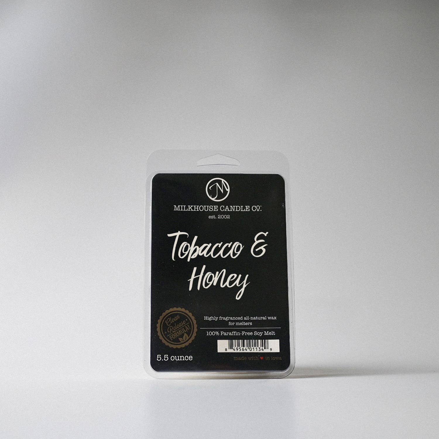 5.5 oz Wax Melts: Tobacco & Honey