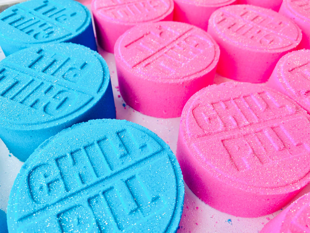 Chill Pill Bath Bomb: Lime Green Chill Pill