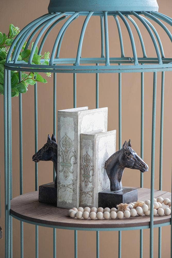 S/2 5.1x4x8" Horse Bookends 6S/CTN