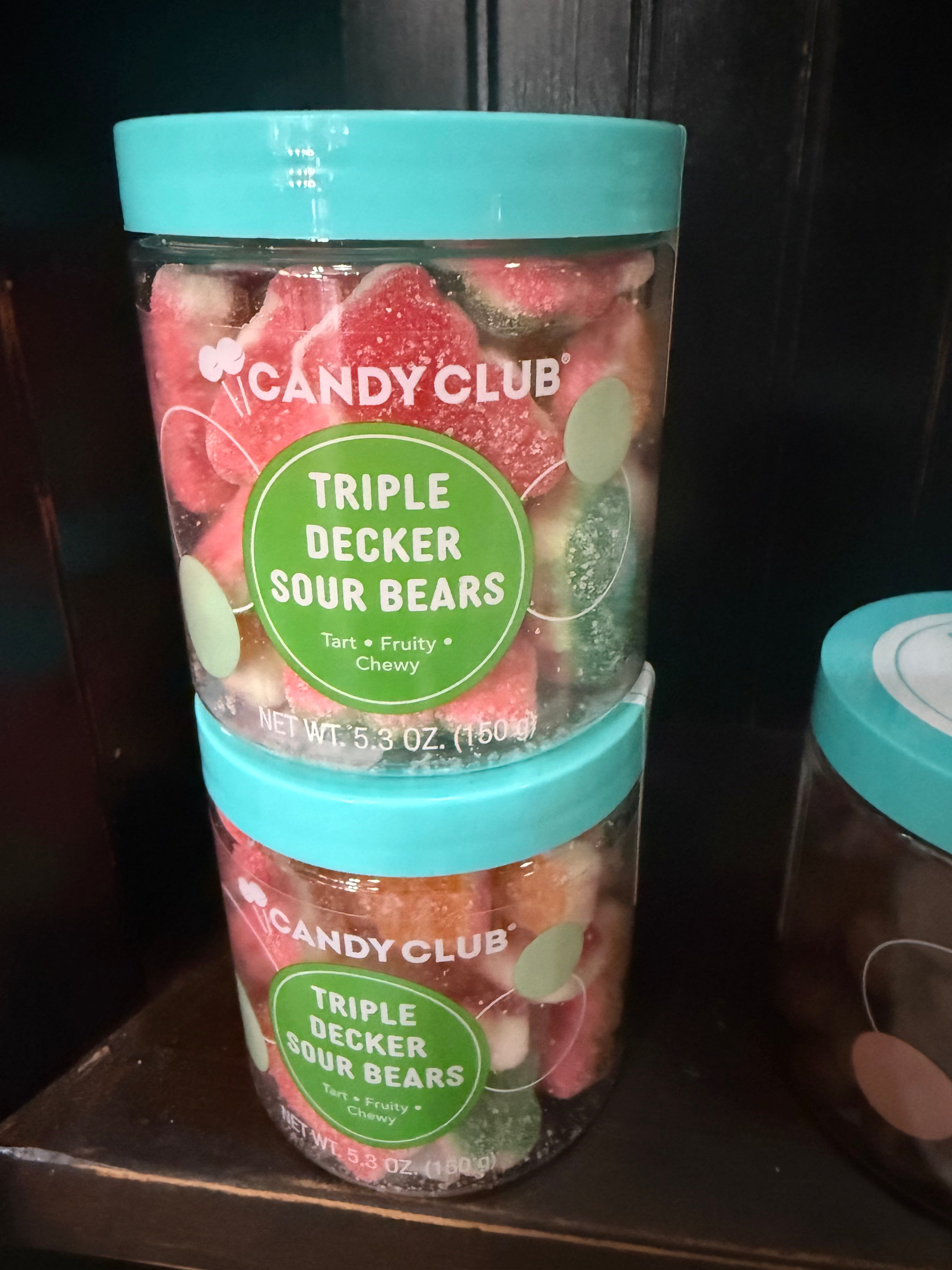 KJ triple decker sour bears