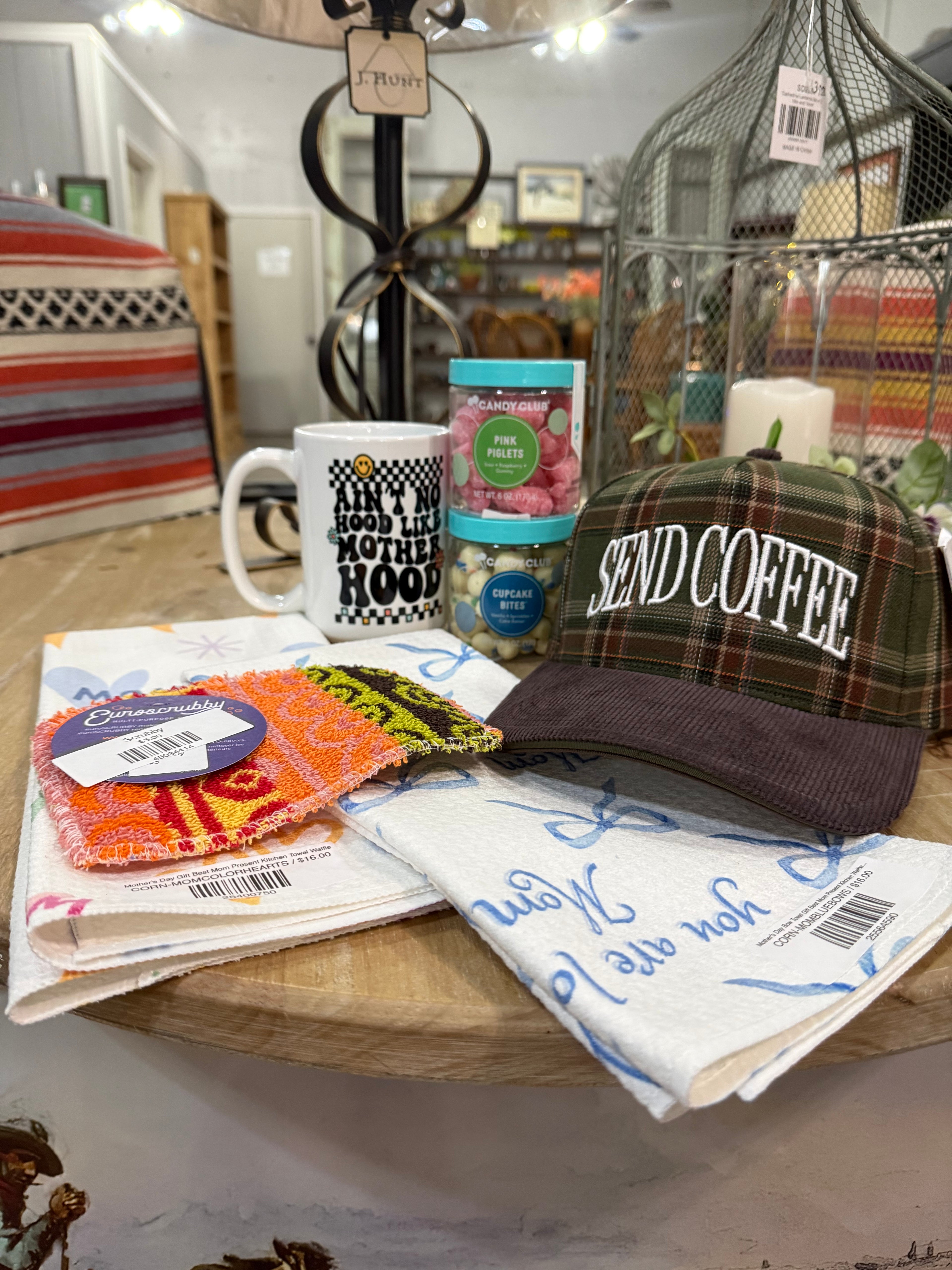 Send coffee corduroy hat