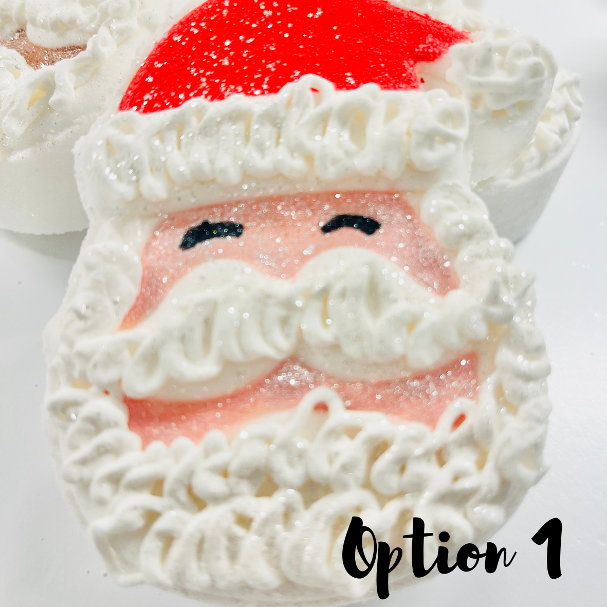 Santa Claus Bath Bomb: Option 1