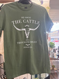 KJ He owns the cattle tshirt