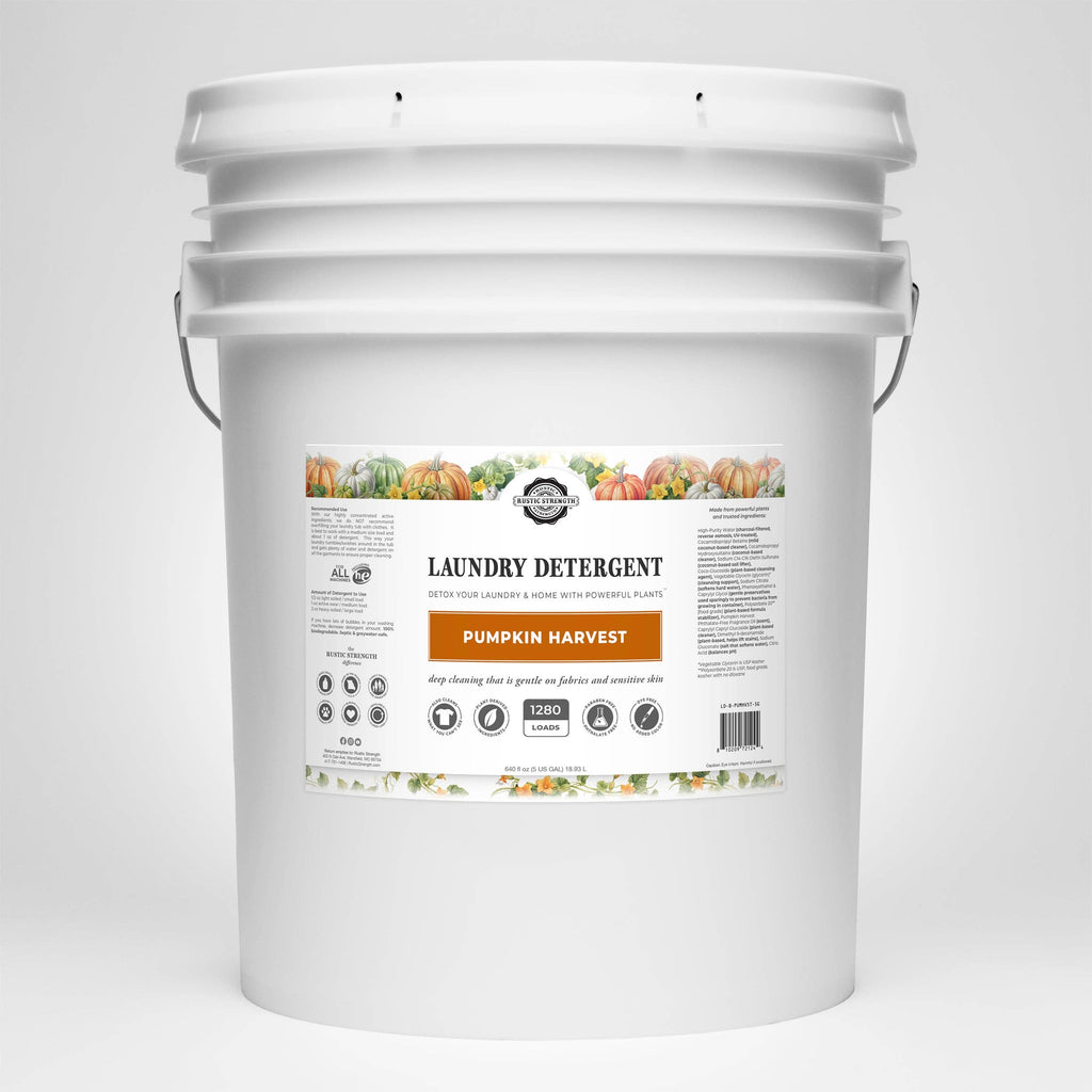 Laundry Detergent | Pumpkin Harvest: 1 Gallon Glass Jug