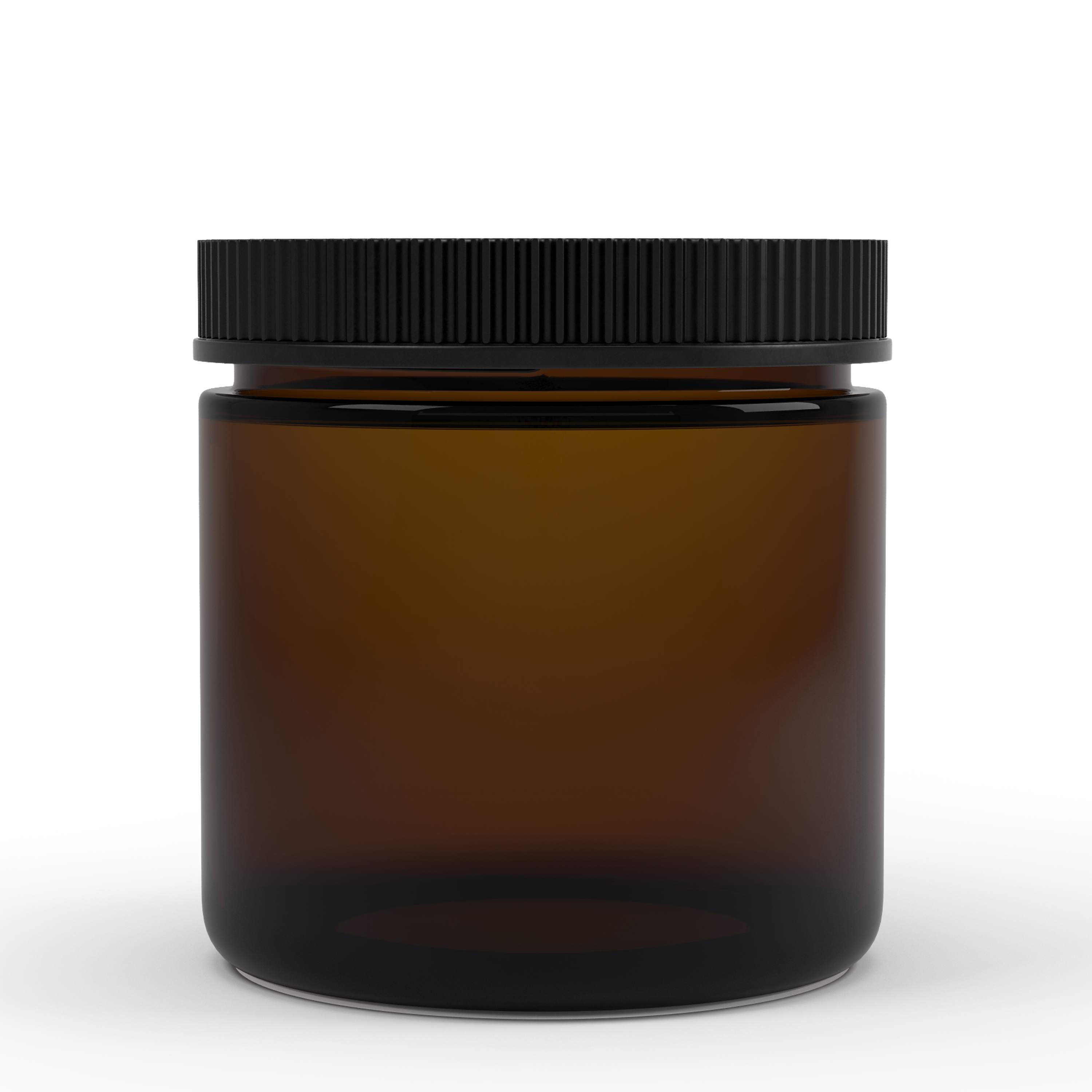 9oz Amber Glass Jar