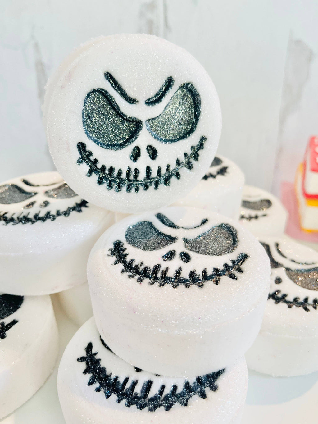 Bone Daddy Bath Bomb, Skull Bath Bomb, Halloween Bath Bomb