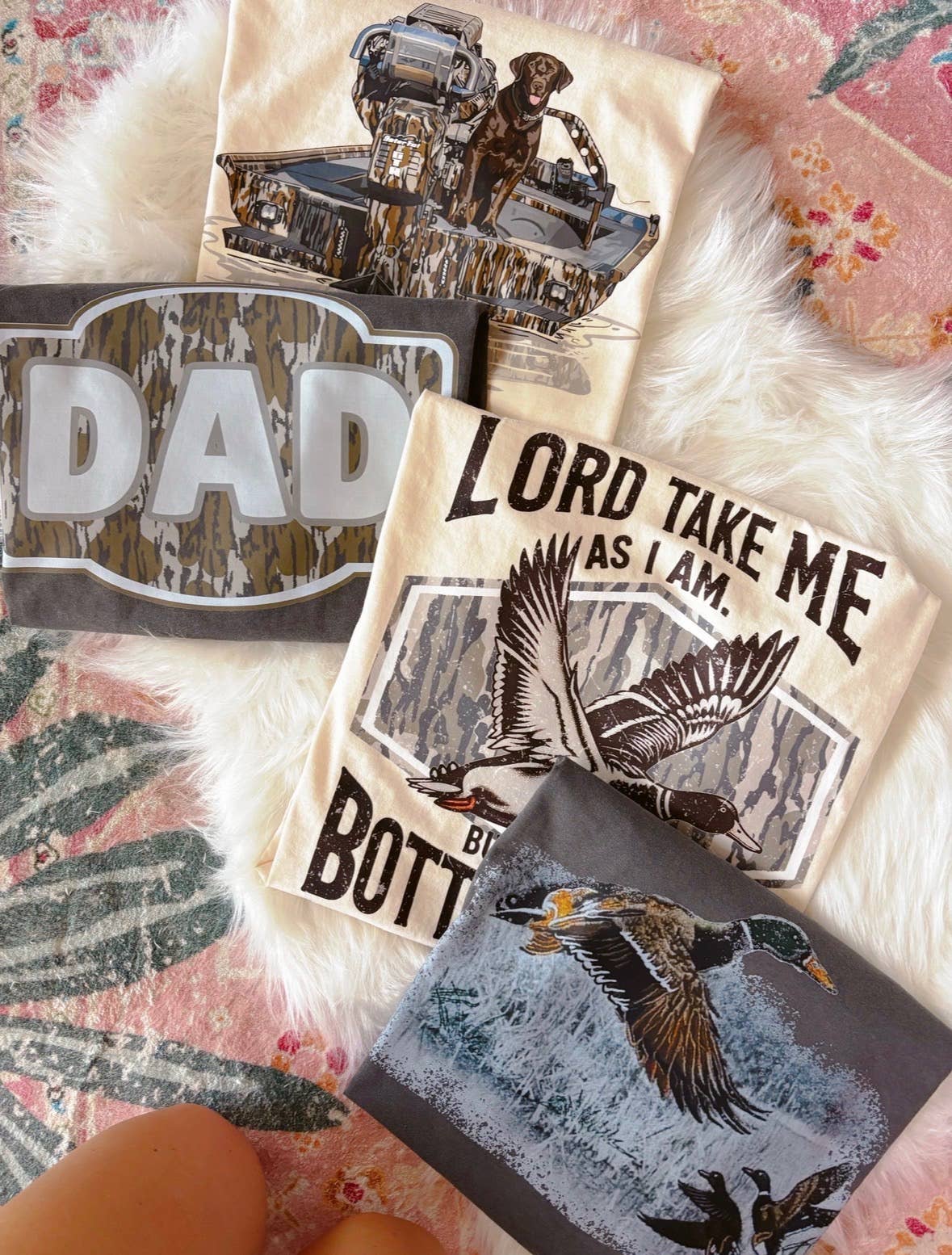 Lord Take Me As I Am Bury Me In Bottomland Tee: L