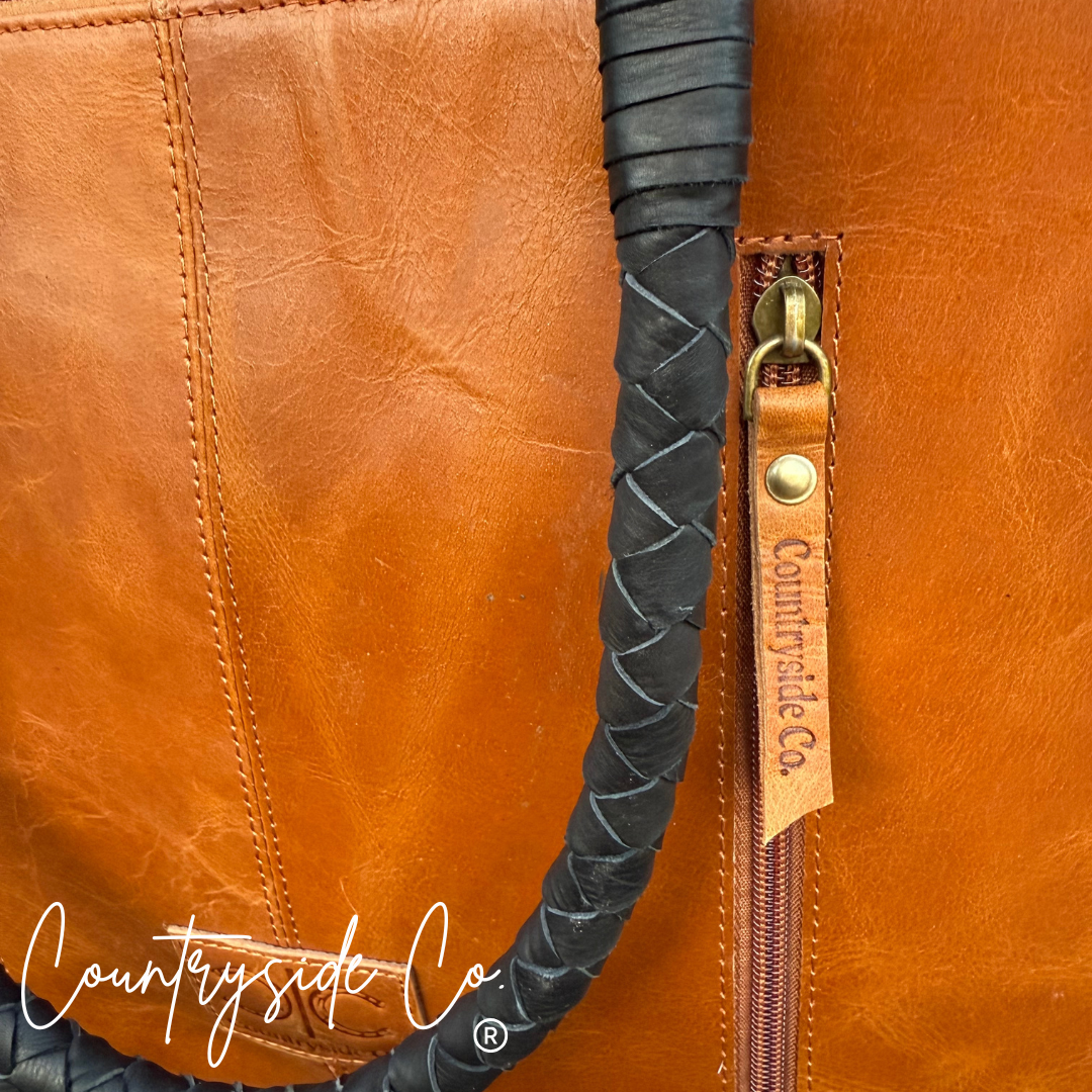 Laney Tooled Leather Handbag