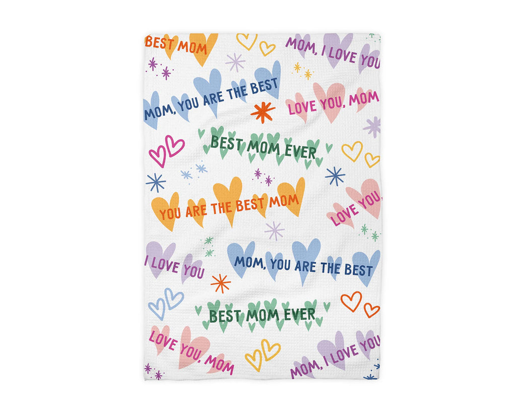 Mother's Day Gift Best Mom Present Kitchen Towel Waffle
