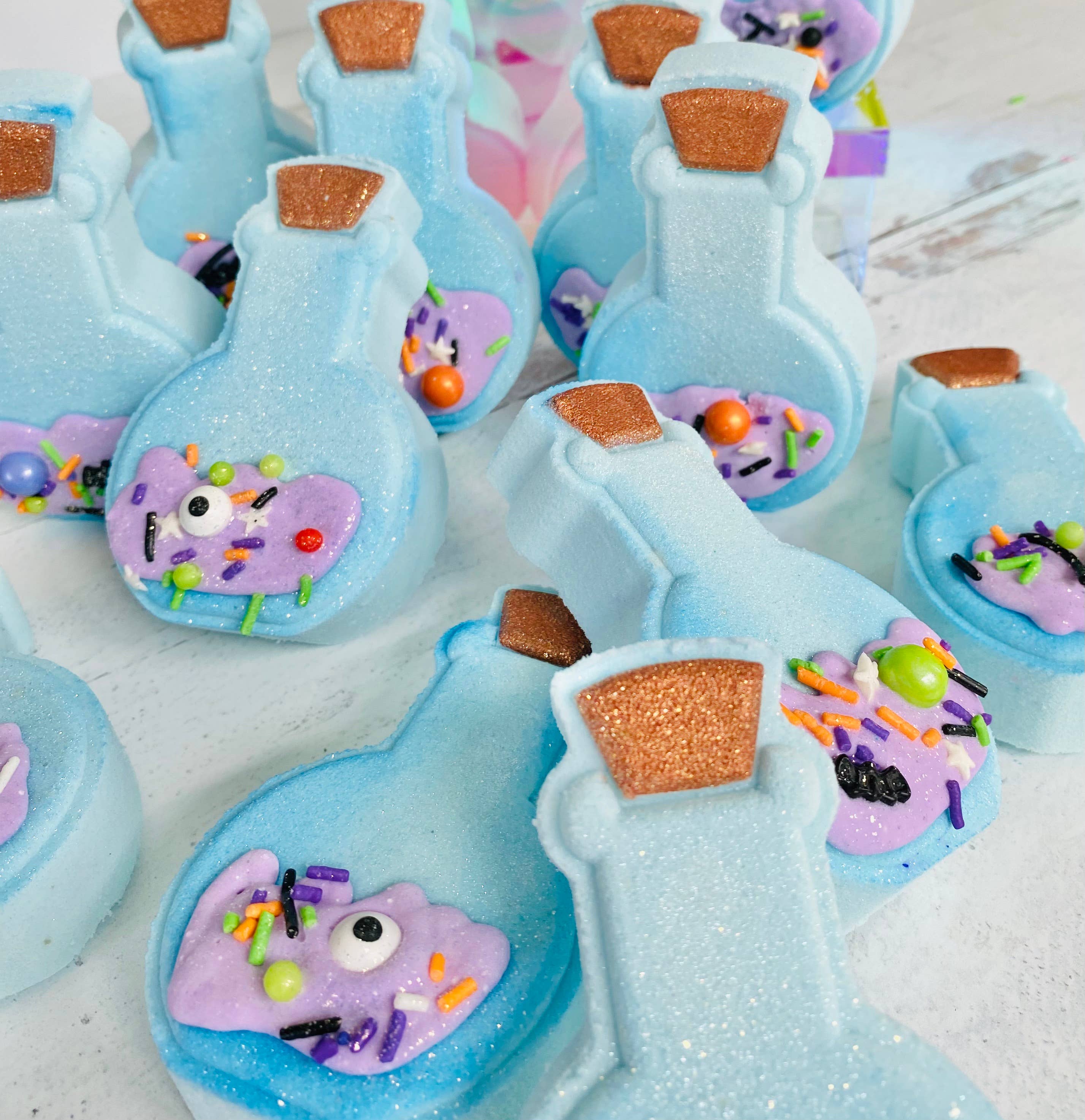 Strange Magic Potion Bottle Halloween Bath Bomb