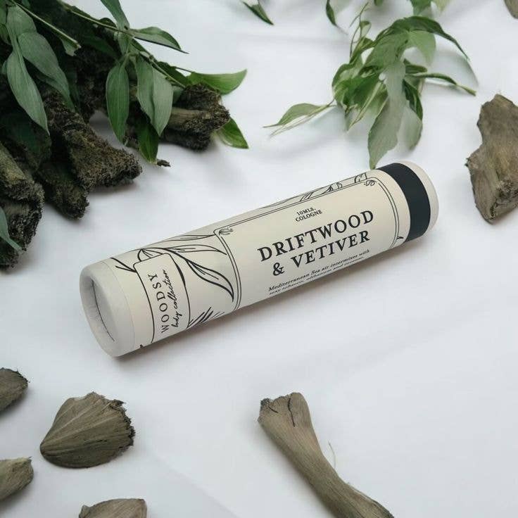 Driftwood & Vetiver | Roll-On Cologne |10 mls