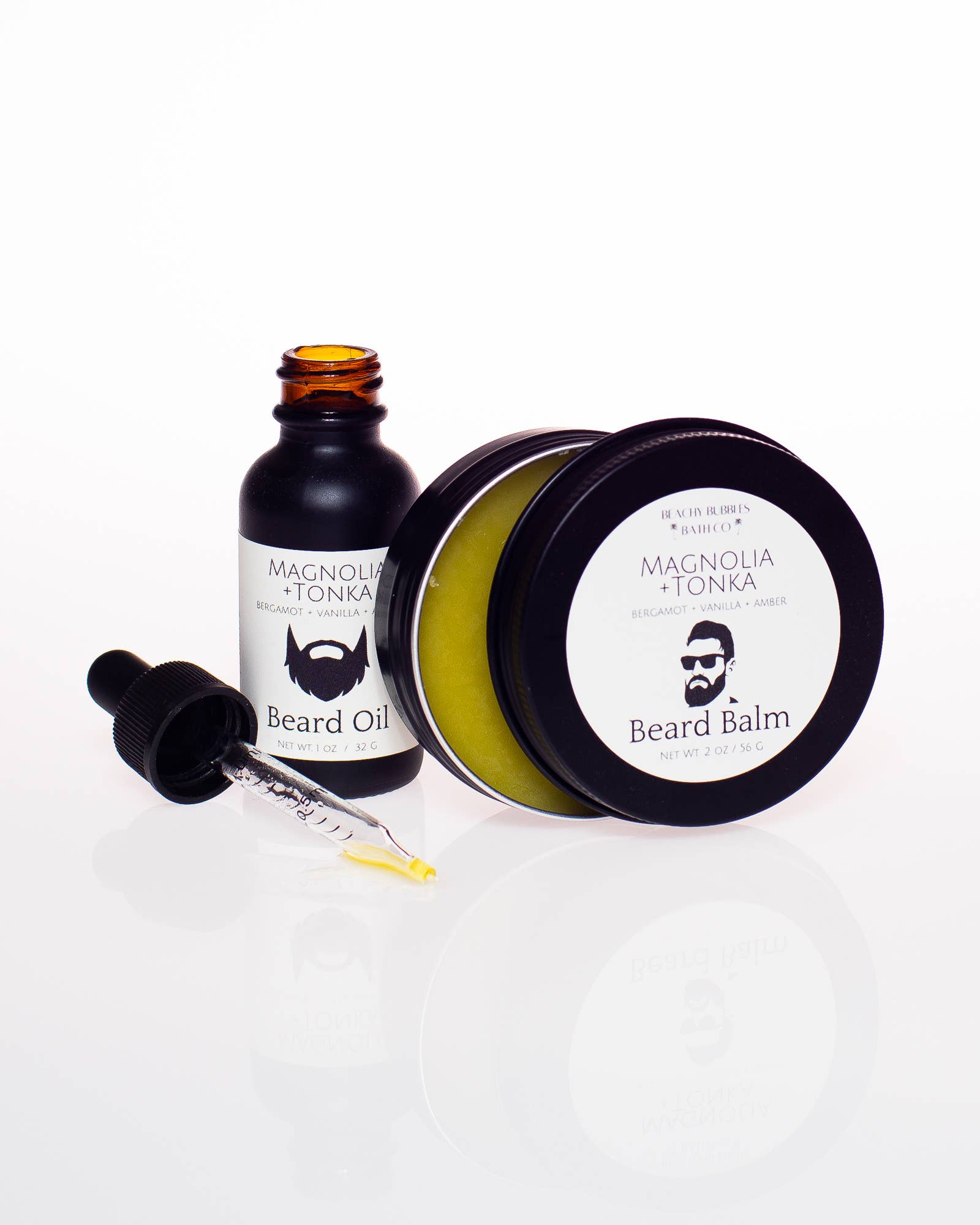 Beard Care Sets - Father's Day Gift Set: Magnolia + Tonka