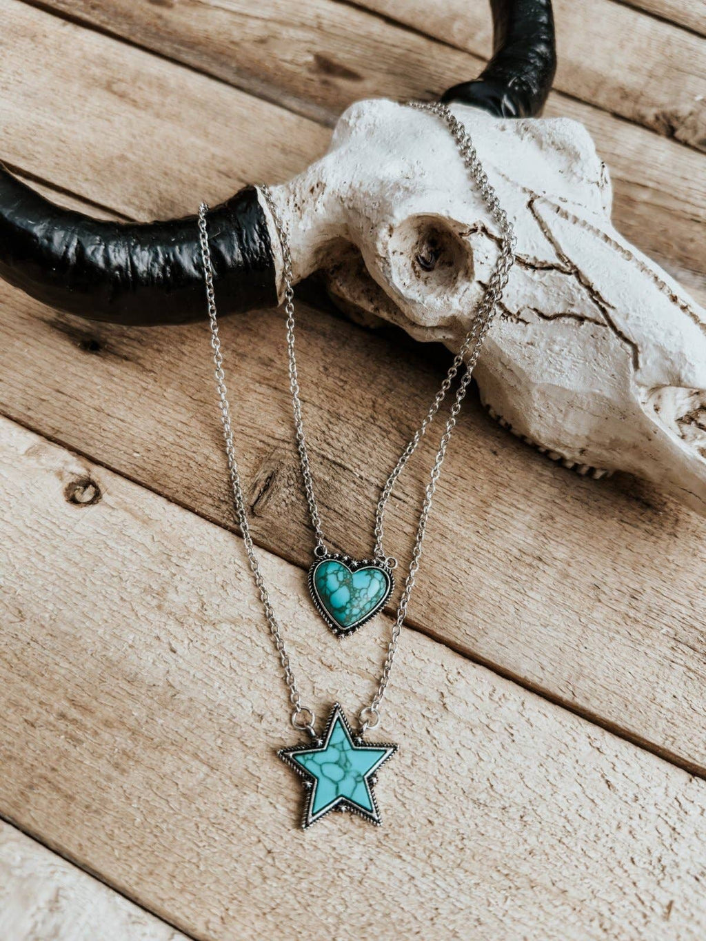 The Heart Necklace: Antique Silver