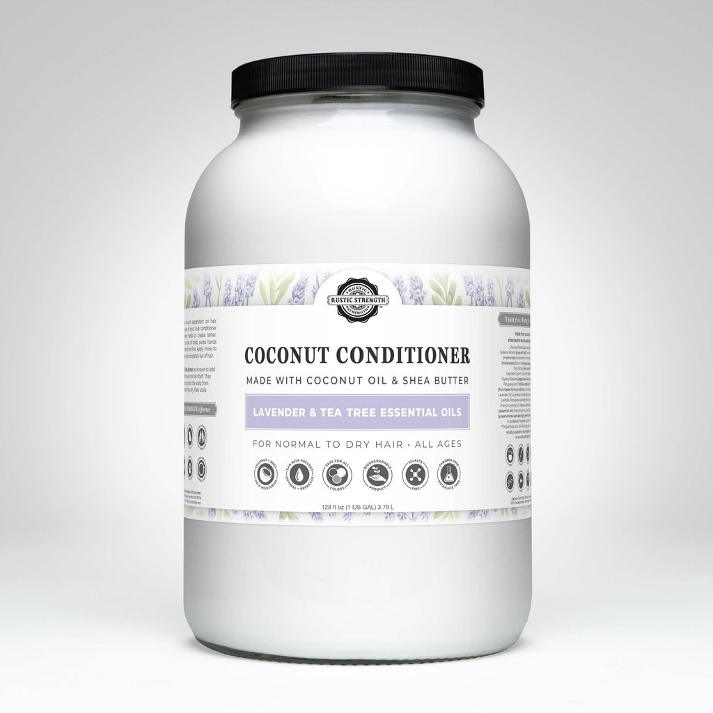 Conditioner - Our Popular Scents: Rosemary Mint / Gallon Plastic Jar