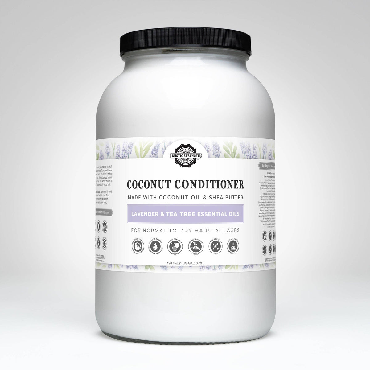 Conditioner - Our Popular Scents: Rosemary Mint / Gallon Plastic Jar