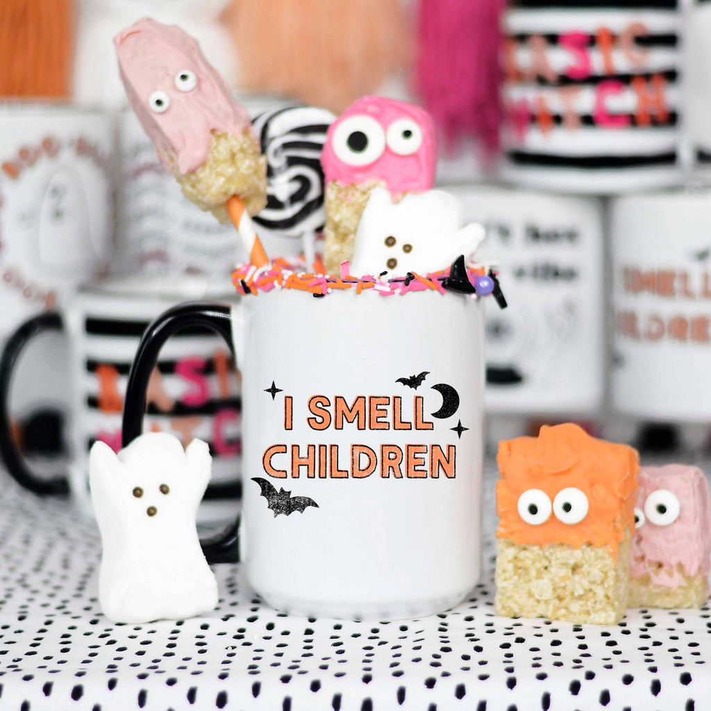 I Smell Children Funny Halloween Mug: 11 oz