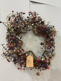KM star wreath