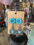 KJ cattle tag earrings