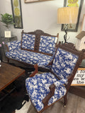 Victoria sette and side chair