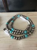 KJ western turquoise charger