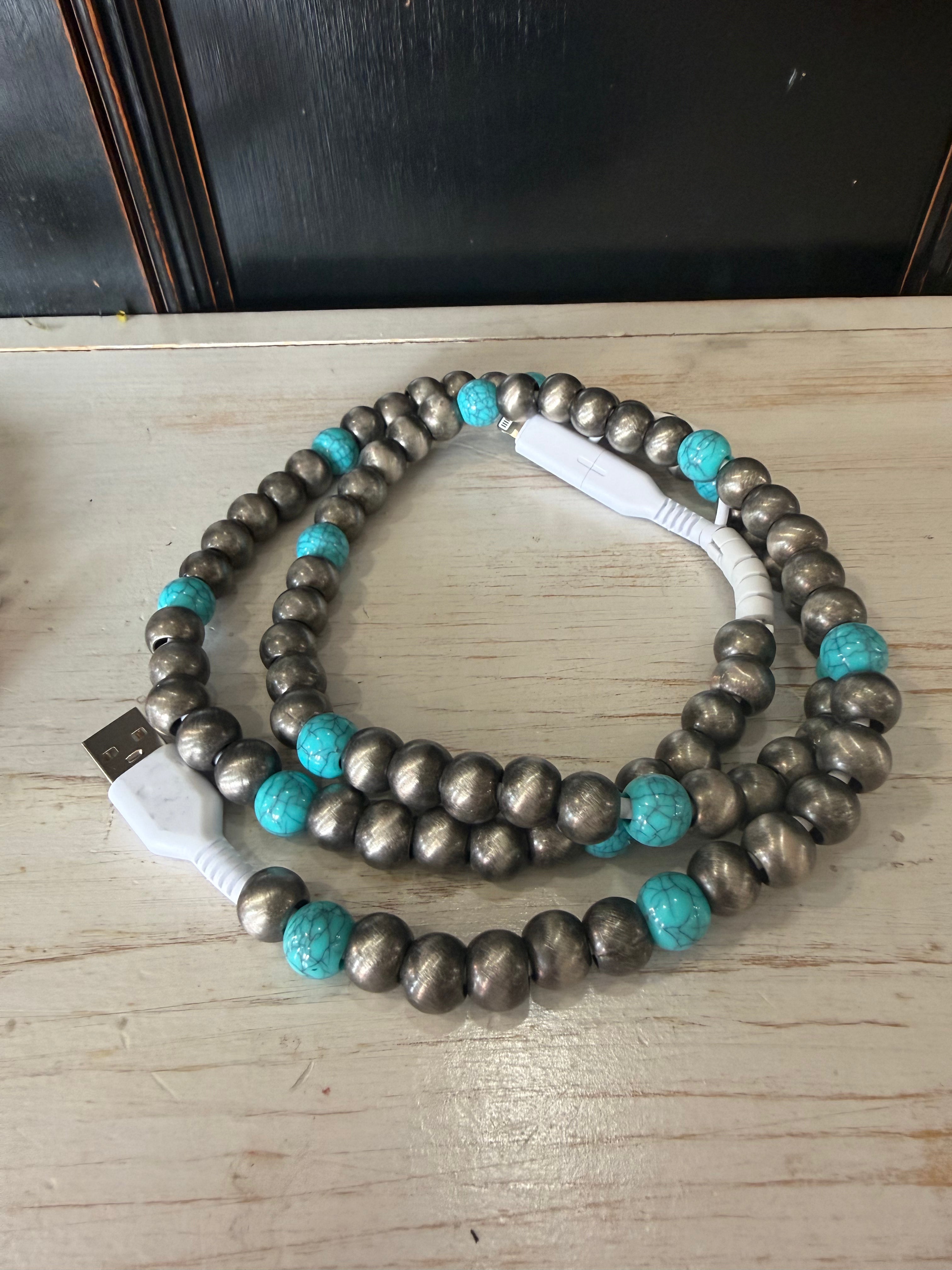 KJ western turquoise charger