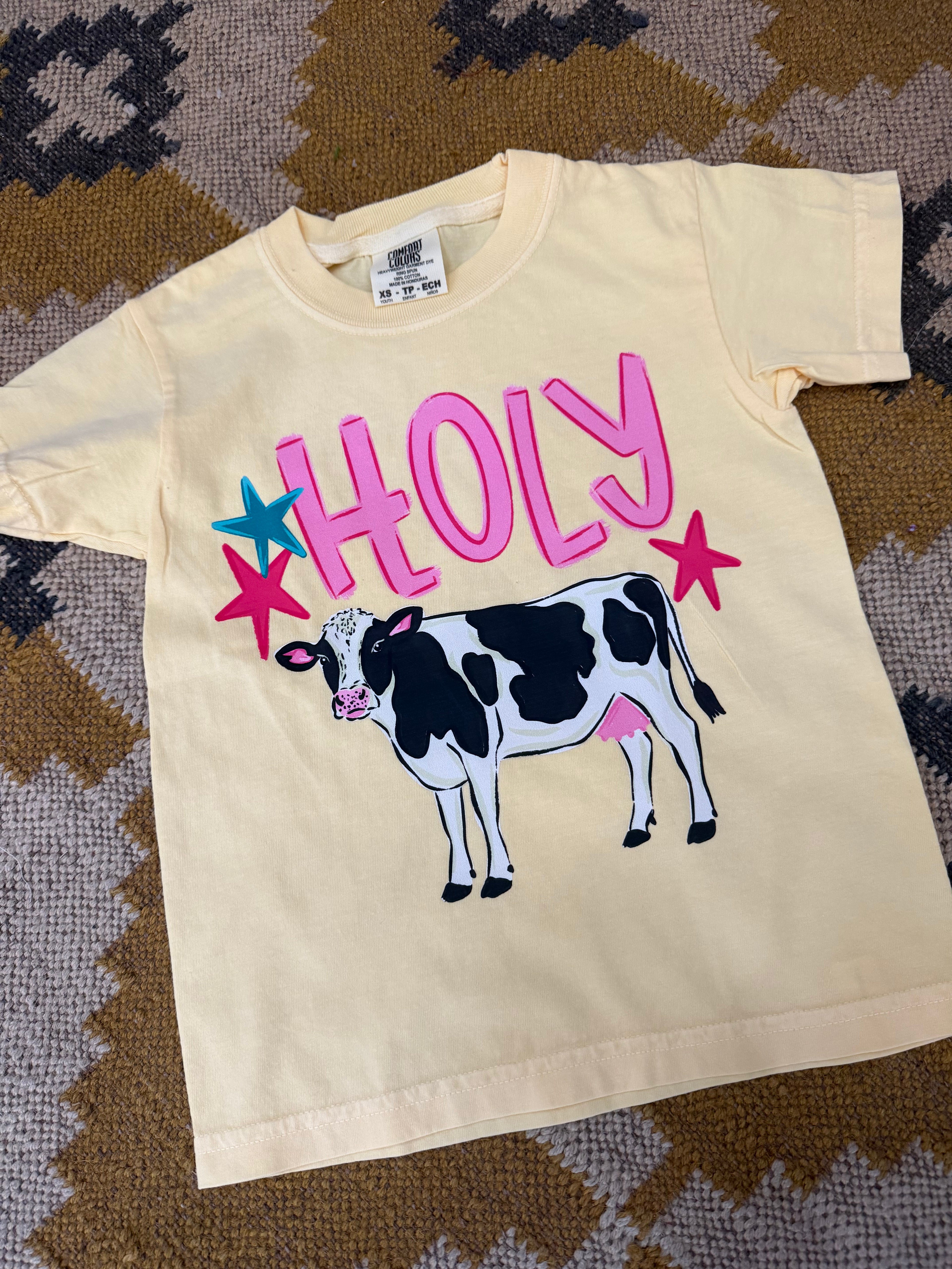 Holy cow youth shirt