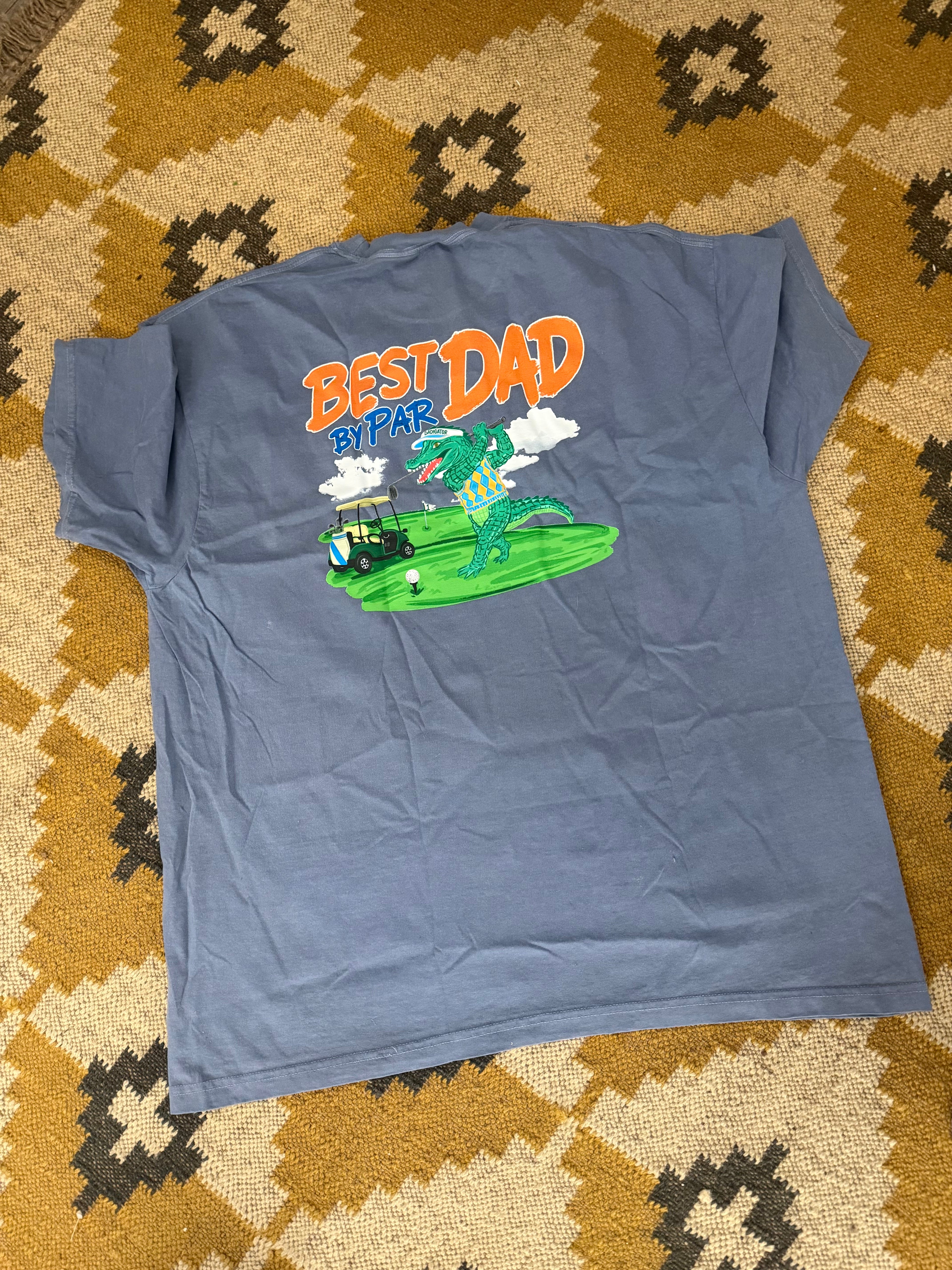 Best dad by par shirt