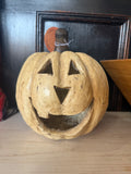 8” White Big Mouth Pumpkin