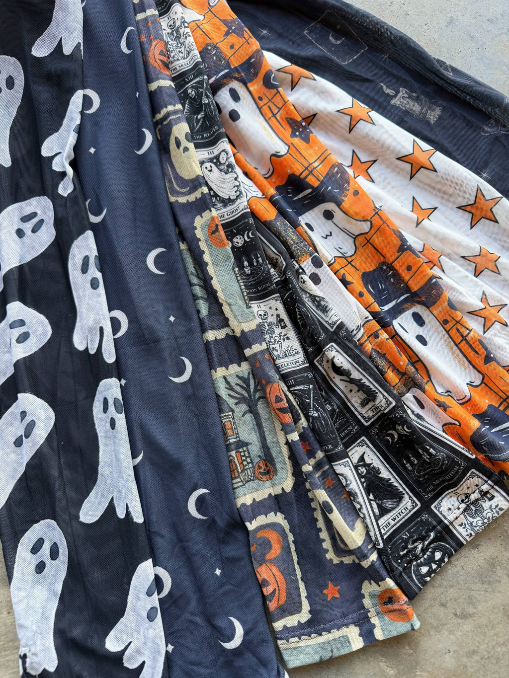 PREORDER- MOON CHILD DRESS IT UP MESH TOPS: S/M / VINTAGE HALLOWEEN