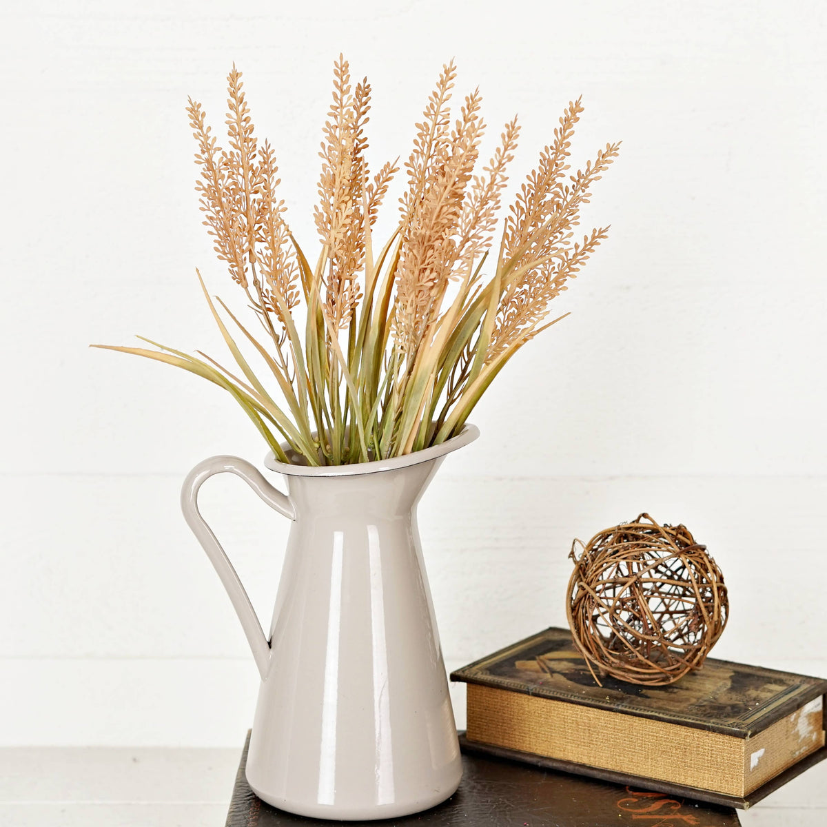 530902- 18in Bush-Fall Heather Seeds-Beige