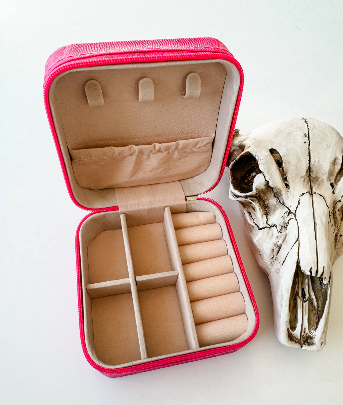 Western Mini Jewelry Storage Travel Box: 4 - HOWDY