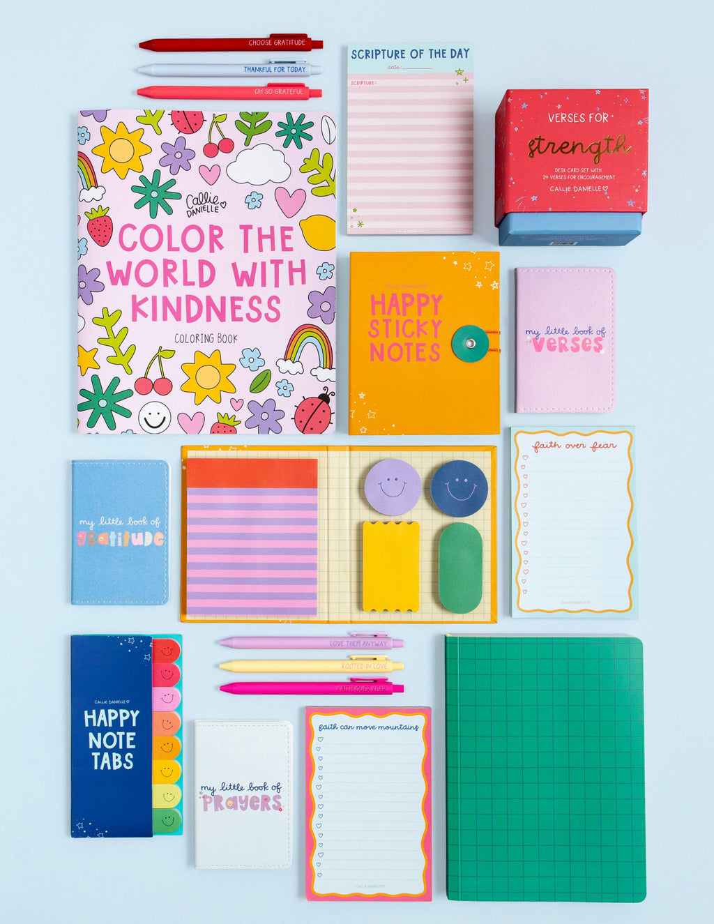 Verses for Strength – Bible Verse Card Set + Display Stand